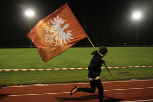 Bieg z flagami