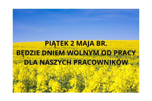 Informacja 2 maj